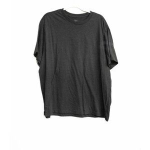 George Dark Gray Crewneck T-Shirt Soft Cotton Blend Size 3XL